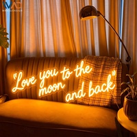 Enseignes néon publicitaires directionnelles pour bars, magasins, murs, décoration intérieure, mariages, fêtes, avec télécommande