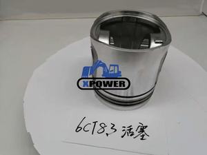 Piston de moteur diesel d'excavatrice 3929161 pour 6CT8.3 6CTA8.3 6C 8.3L - Product Image 2