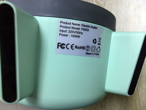 <span class=keywords><strong>Comprar</strong></span> 2020 nueva Mini pequeña PTC seguridad escritorio 1000w eléctrico calentador de ventilador - Product Image 5