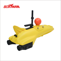 Bateau de pêche en mer Boatman N8, bateau portable à ligne droite, voyage/verrouillage de trajectoire, bateau d'alimentation étanche pour pêcheurs