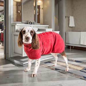Serviette pour chien en microfibre de luxe sur mesure, grande taille, lavable, pour la plage, rafraîchissante, pour le bain, en bambou, pour la salle de bain - Product Image 6