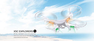 El más nuevo <span class=keywords><strong>SYMA</strong></span> <span class=keywords><strong>X5C</strong></span> 2,4G 4CH 6-Axis Aerial RC Helicóptero Quadcopter Juguetes Gyro y 2.0MP Cámara Control remoto Drone UFO QuadCopter - Product Image 3