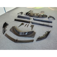 Kit de carrosserie de modification style PRO en fibre de carbone sèche, lèvre avant, diffuseur arrière, jupes latérales, adapté à la McLaren GT