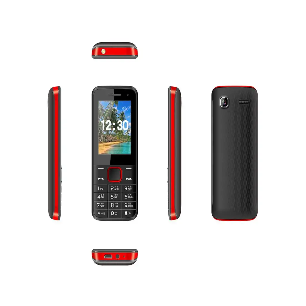 Hot Koop Global Versie 2.4Inch 2G Lage Kosten Lange Standby-tijd Dual Sim Functie Telefoon