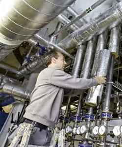 Isolation de tuyaux en laine de roche, densité <span class=keywords><strong>100</strong></span> kg/m³, épaisseur 50 mm, diamètre 1/4'', avec feuille d'aluminium FSK - Product Image 6