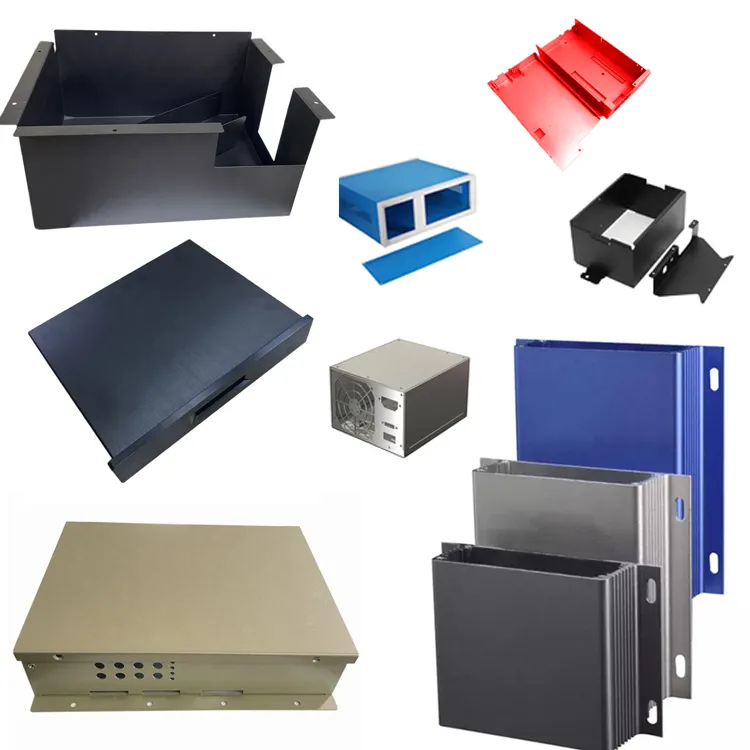 Low price processing bend welding metal Computer Keyboard plate case stainless steel mailbox sheet metal chassis enclosure
