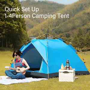 Carpa de Camping de Una Habitación con Apertura Automática, Impermeable, Portátil, Ligera, para Familias, Carpa de Playa - Product Image 2