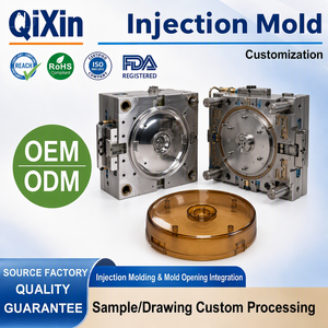 Couvre-hopper à café personnalisé, moulage de précision, design bombé en PC, languettes à clipser, joint en <span class=keywords><strong>silicone</strong></span>, équipement à café OEM ODM directement de l'usine - Product Image 1