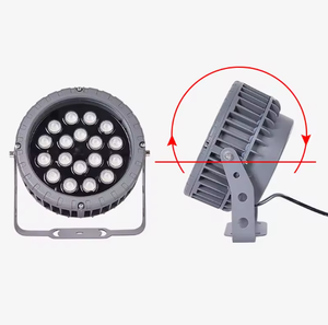 Lumières solaires de jardin étanche IP67 cob aluminium scène led projecteur 50w 150w 200w 300w 400w 500w projecteur - Product Image 4