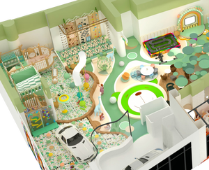 Équipement de jeu intérieur de style naturel Aoleao, personnalisable, commercial, haute capacité, certifié, solution de jeu multifonctionnelle pour enfants - Product Image 4