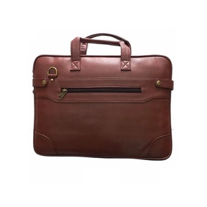 <b>17.3</b> <b>Inch</b> Heavy Duty Leather <b>Laptop</b> Messenger <b>Bag</b> Portable with Multiple Compartments Reasonably Priced <b>Laptop</b> <b>Bags</b> & Covers - Product Image 4