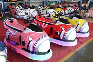 Coche de Choque Eléctrico con Luces para Parque de Atracciones al Aire Libre, Funciona con Batería, Equipo de Juego para Niños - Product Image 6