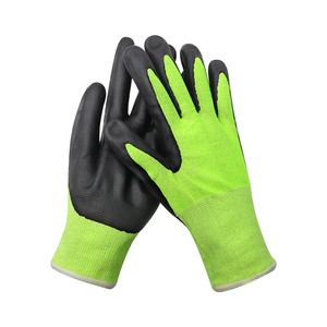 Gants de sécurité résistants aux coupures de niveau <span class=keywords><strong>D</strong></span>, enduits de nitrile en mousse - Product Image 2