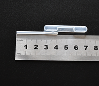 Pipette pasteur en plastique 20ul40ul60ul80ul