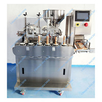 Machine remplissante ultrasonique automatique de cachetage de tubes en plastique de crème de cosmétiques