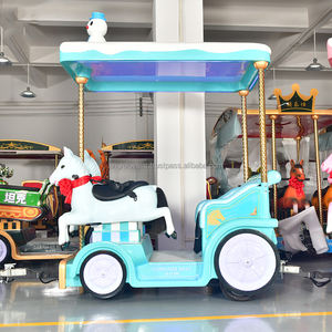 Producto Popular: Tren Eléctrico para Parques de Atracciones, Tren sin Rieles para Recorridos Turísticos, Viajes por Carretera y Atracciones para Visitantes - Product Image 6