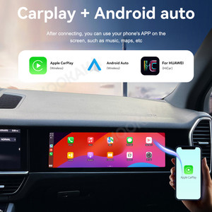 Hot bán 15.0 inch giải trí phía sau màn hình cho Porsche Cayenne 2018 2023 tựa đầu màn hình Android 13 hệ thống HDMI connerction - Product Image 3