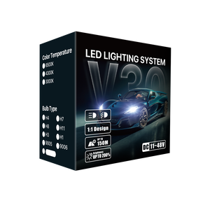 Mini 1:1 <span class=keywords><strong>dimensioni</strong></span> H1 H3 LED faro 90W Canbus 10000LM 6500K 12V 24V 48V H4 H7 H11 9005 9006 lampada a LED per auto camion furgone - Product Image 6