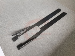 Para <span class=keywords><strong>Ferrari</strong></span> <span class=keywords><strong>458</strong></span> Italy Upgrade V estilo fibra de carbono falda lateral alerón lateral Bodykit - Product Image 2