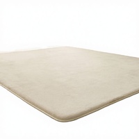 Tapis HARUMIN 20 mm d'épaisseur, uni, insonorisant, antibactérien, désodorisant, anti-acariens, faible teneur en formaldéhyde, style scandinave