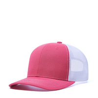 Gorra Deportiva Personalizada con Logotipo, Gorras de Béisbol Lisas, Gorras de Malla Richardson 112, Gorras Trucker Curvas de 6 Paneles con Cierre a Presión