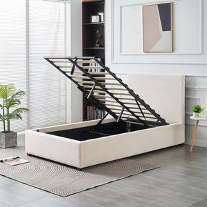 <span class=keywords><strong>Lit</strong></span> rembourré simple avec rangement, cadre en bois, haute qualité, prix <span class=keywords><strong>d</strong></span>'usine - Product Image 6