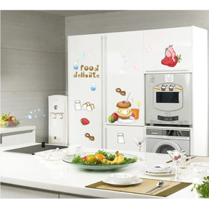 Cartoon <b>Kitchen</b> Wall <b>Sticker</b> 50x70cm PVC Removable Decor For Cabinet Refrigerator Home Decoration MJ7016 - Product Image 2