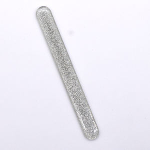 <span class=keywords><strong>Lime</strong></span> à <span class=keywords><strong>ongles</strong></span> polie en verre nano à paillettes argentées directe d'usine avec emballage étui - Product Image 2