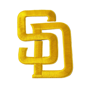 Parches Bordados Termoadhesivos de los San Diego Padres de la MLB, Alfabeto de la A a la Z, para Gorras, Camisetas, Jeans y Bolsos - Product Image 1