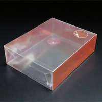 Boîte en plastique transparente haute qualité pour emballage de cadeaux, jouets, bougies, artisanat, impression personnalisée en gros, PET PVC