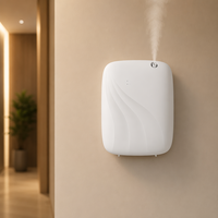 Diffuseur d'arômes sans eau haute capacité 400 ml, machine à parfum silencieuse 38 dB, fixation murale et sur table pour la maison