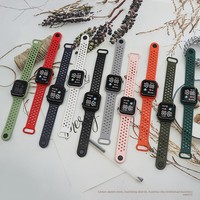 Reloj Decorativo para Niños, Hombres y Mujeres, con Correa de Plástico Cuadrada de 1 Pulgada, Pantalla Numérica, Resistente al Agua 30M