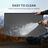 Tapis de coffre sur mesure pour CHEVROLET AVEO SEDAN-FAMILY 2006-2014, ajustement parfait bord à bord