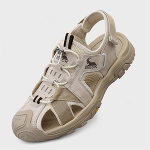 Women's Sporty Anti-Slippery <b>Soft</b> Thick Soled Genuine Leather Ankle-wrap Beach Sandals Breathable Summer <b>Shoes</b> - Product Image 4