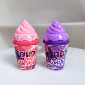Llavero de goma suave de cazadora de brujas de dibujos animados, colgante de caja sorpresa de helado, juguete de <span class=keywords><strong>anime</strong></span> de moda para niños - Product Image 4