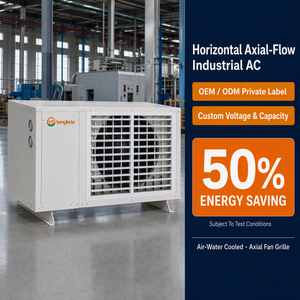 Factory OEM ODM Horizontal Axial-Flow Air-Water Cooling Unit for Industrial Projects Custom Voltage Air Conditioning Low Investm - Product Image 1