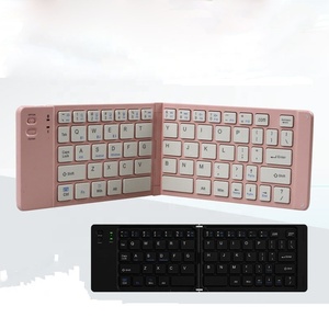Xách tay mini có thể gập lại Bàn phím không dây sạc USB giao diện cho <span class=keywords><strong>bluetooth</strong></span> Bàn phím cho Android cho Windows PC & máy tính bảng - Product Image 1