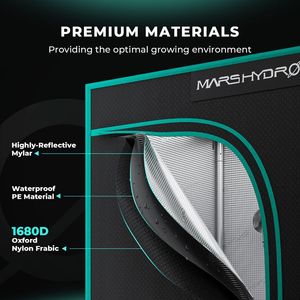 Kit complet de culture intérieure Mars Hydro 730W 5x5ft 150x150cm FC6500 Clip Ventilator Smart 6" IFresh Fan Led - Product Image 4