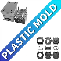 Molde de Inyección de Plástico de Precisión para Carcasa de Reloj Inteligente Pequeño, Servicio de Fabricación de Herramientas Personalizadas