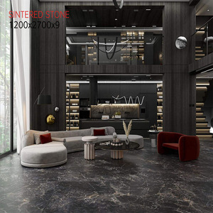 Dalle en pierre frittée San <span class=keywords><strong>Carlo</strong></span>, luxe moderne, comptoirs de cuisine d'hôtel, meuble-lavabo de salle de bain, revêtement mural, pierre artificielle - Product Image 6