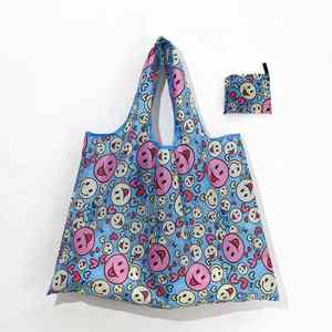 High Quality Customizable Large Oxford Floral Storage <b>Bag</b> Shopping Foldable <b>for</b> Woman <b>for</b> <b>Man</b> - Product Image 3