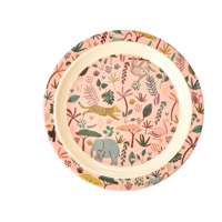 Juego de Vajilla de Melamina con Diseño de Animales, Estilo Nórdico, Personalizado, Colorido, Libre de BPA, para Niños - Venta al Por Mayor