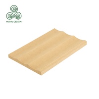 MUMU — panneau décoratif en bois massif, en bois massif, Flexible, véritable bois, pour décoration de maison