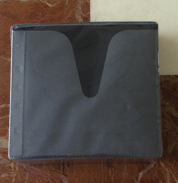 CD Player Envelope High Quality Ring Binder DVD Plastic Sleeves CD Packing