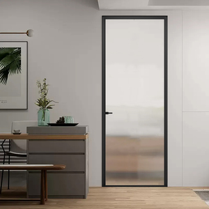 <span class=keywords><strong>Porta</strong></span> <span class=keywords><strong>a</strong></span> Scomparsa Moderna DERCHI in Alluminio, Impermeabile, Senza Telaio, per Bagno, Camera da Letto, Hotel - Product Image 1