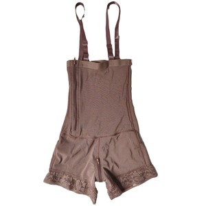 Women Full <strong>Slip</strong> Body Shaper Bust Lifting Tummy Control Slimming Shapewear <strong>Shorts</strong> with Adjustable Straps - Product Image 5