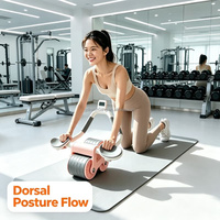 Nouveau Rouleau de Fitness Écologique à Rebond Automatique pour Entraînement à Domicile Hommes et Femmes