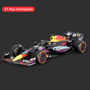Burago 1:43 Red Bull Rb19 Miami Grand Prix F1 Modèle de voiture de course en plastique ABS moulé sous pression <span class=keywords><strong>2023</strong></span> - Product Image 2