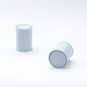 Factory Custom Oil <b>Drum</b> Shaped Medical Gas Tin <b>Box</b> with Custom Color and Size - Product Image 3