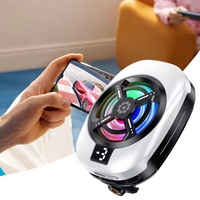 NOUVEAU Dissipateur de chaleur pour téléphone portable TL16 avec clip arrière, affichage numérique à semi-conducteurs, radiateur de refroidissement, accessoire pour diffusion en direct, refroidisseur de jeu